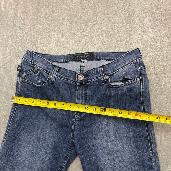 Rock & Republic Kasandra Bootcut Flare Women's Jeans Size 12 M - Picture 5 of 12